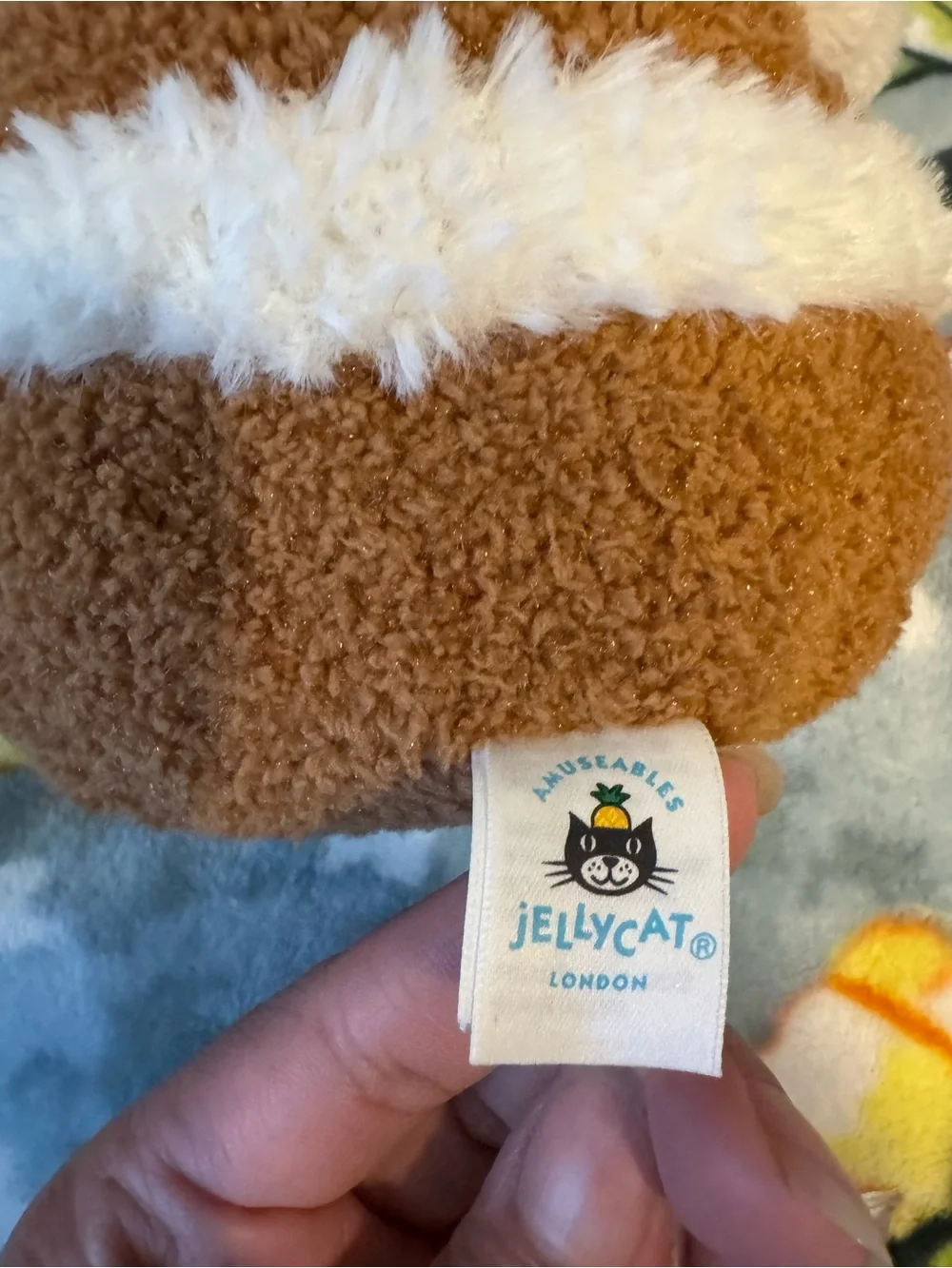Jellycat Carrot Cake NWT